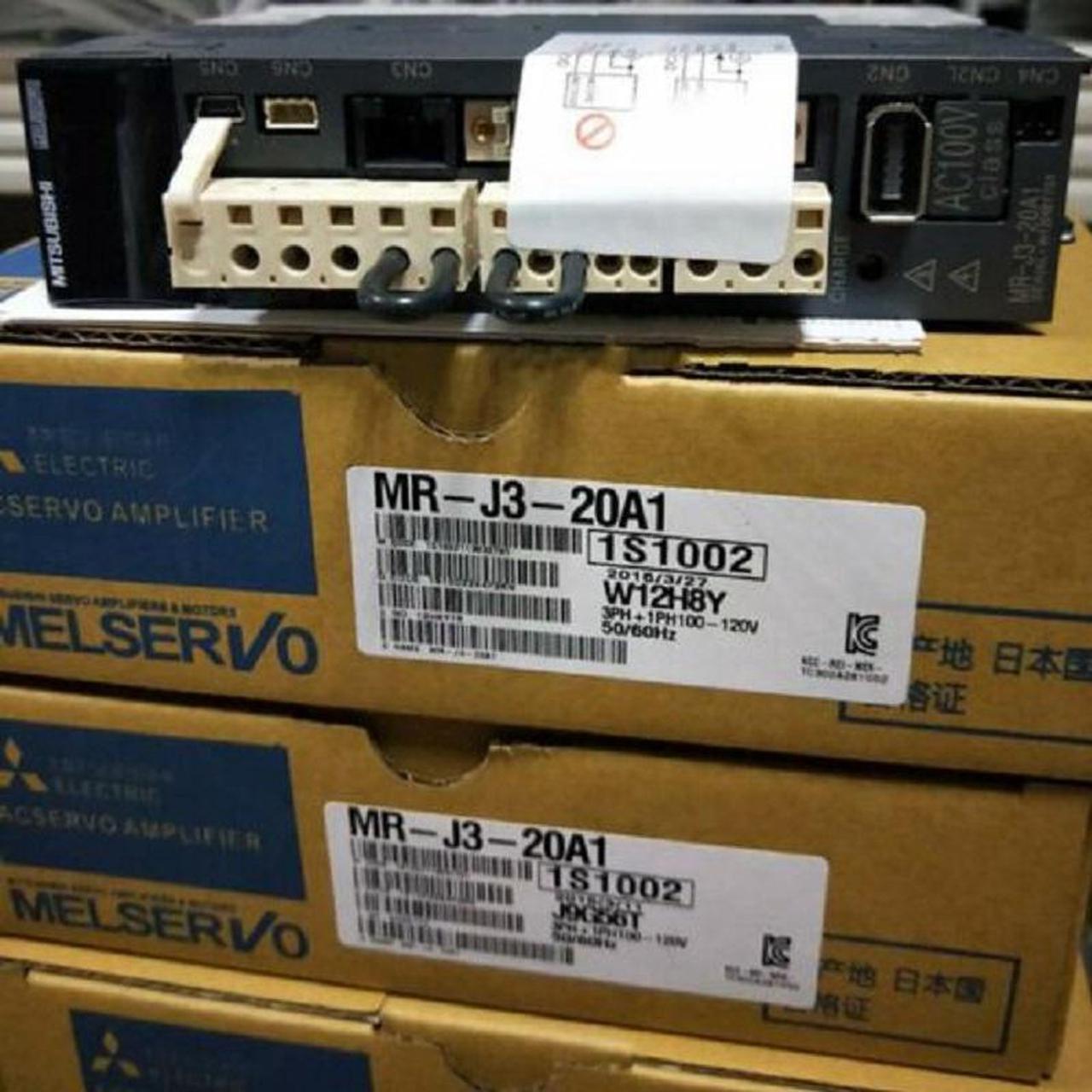 1PC Mitsubishi MR-J3-20A1 AC Servo Drives MRJ320A1 Servo Amplifier New In Box