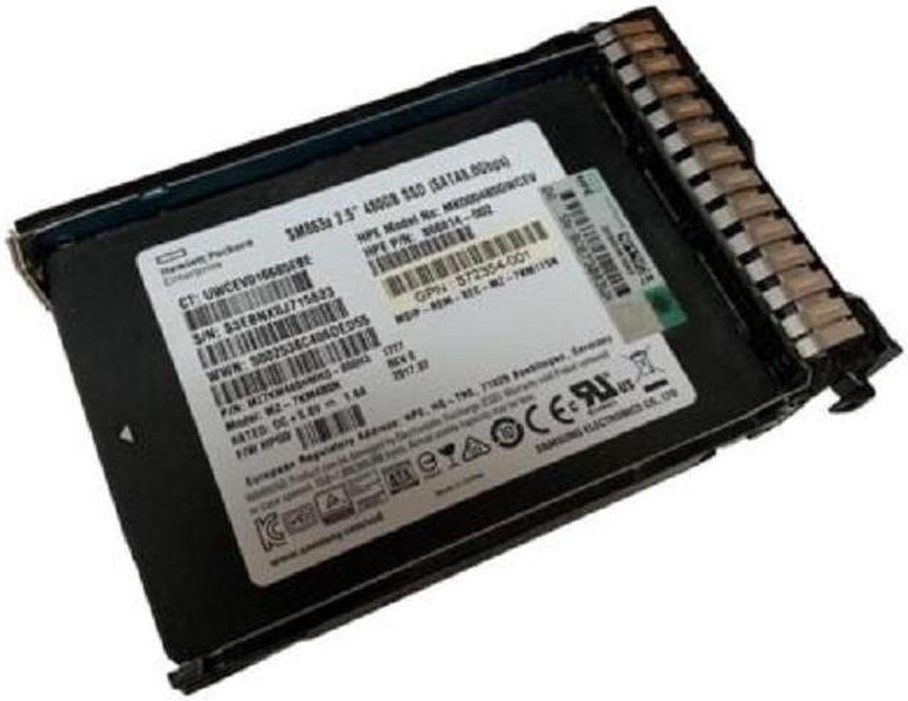 NEW 804593-B21 805364-001 HPE 480GB SATA 6G 2.5" RI SFF SSD Solid State Drive