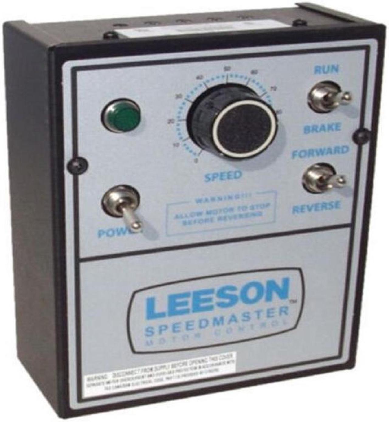 NEW Leeson 174308.00 Reversing DC Drive Motor Control 90-180 VDC 1/8 HP to 2 HP