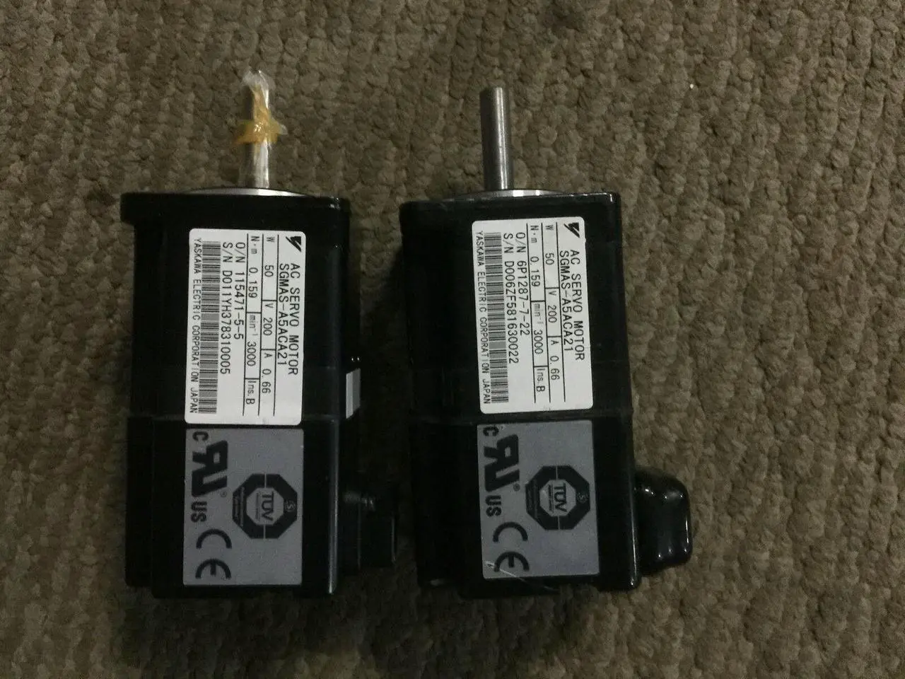 Alt view image 4 of 4 - NEW ORIGINAL YASKAWA AC SERVO MOTOR SGMAS-A5ACA21 FREE EXPEDITED SHIPPING