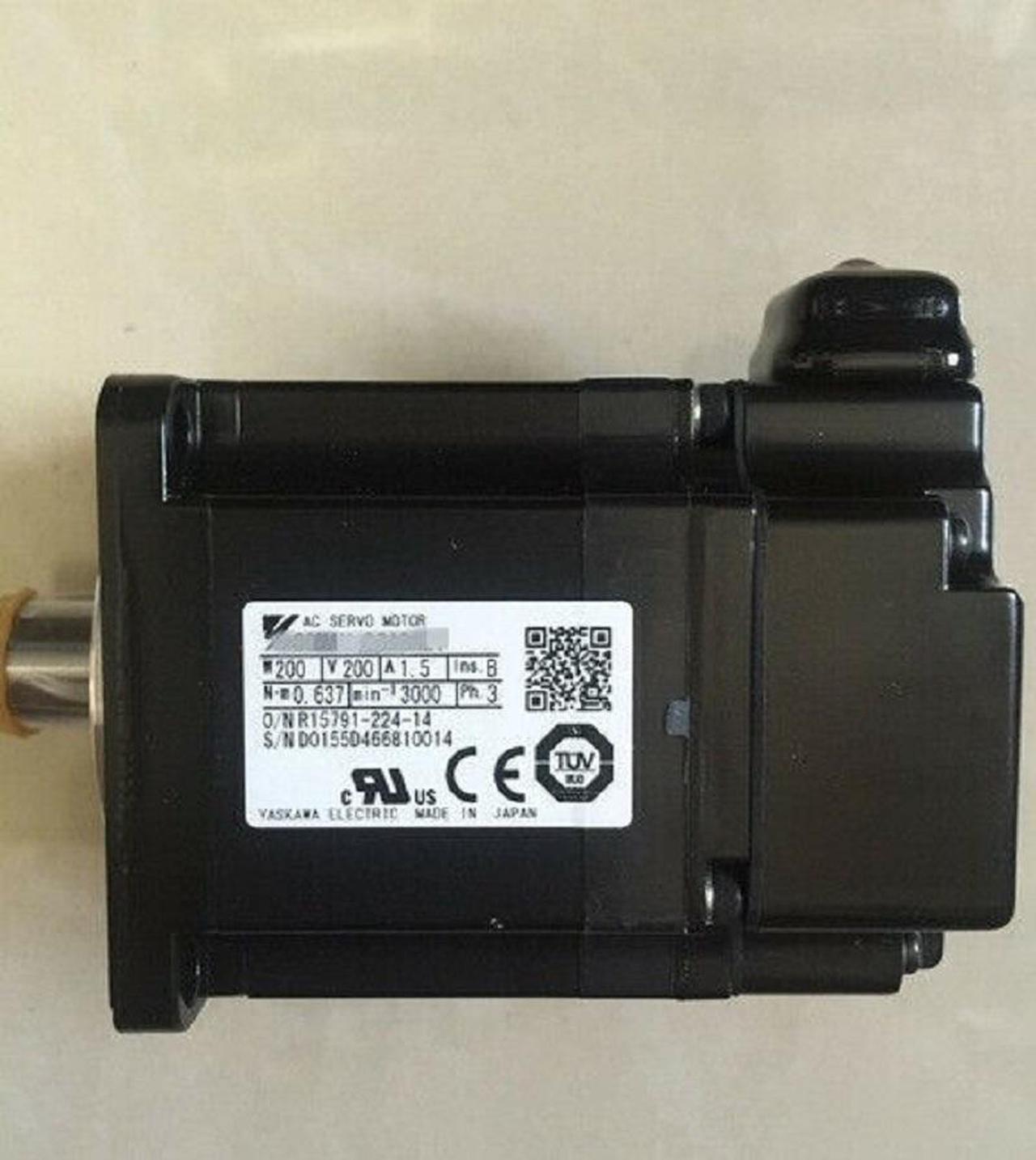 1PC YASKAWA AC SERVO MOTOR SGMJV-02ADAB1 NEW ORIGINAL FREE EXPEDITED SHIPPING