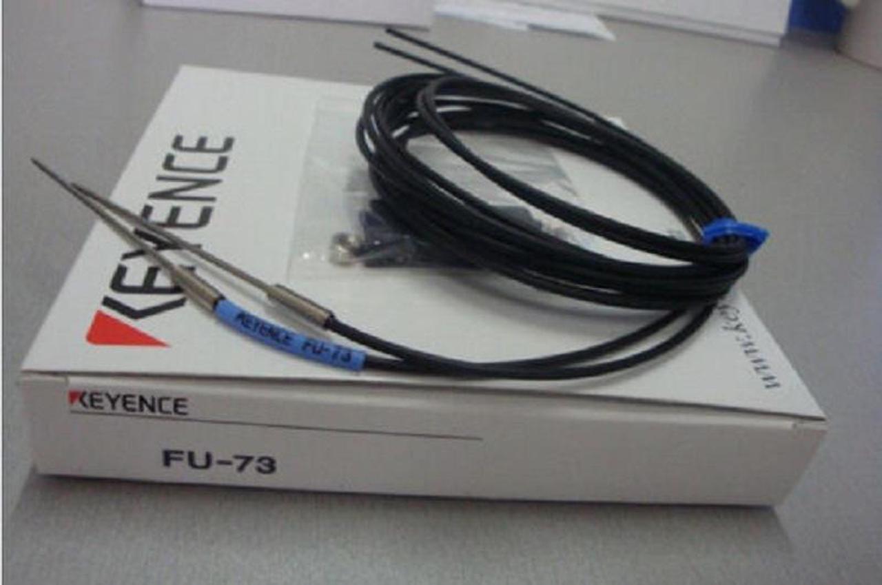 KEYENCE FU-73 Fiber Optic Sensor FU73 Cable New In Box