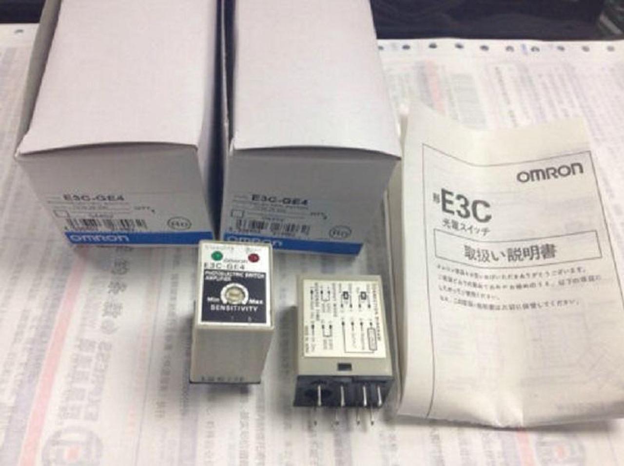 1PC OMRON E3C-GE4 E3CGE4 Photoelectric Switch New In Box 12-24VDC