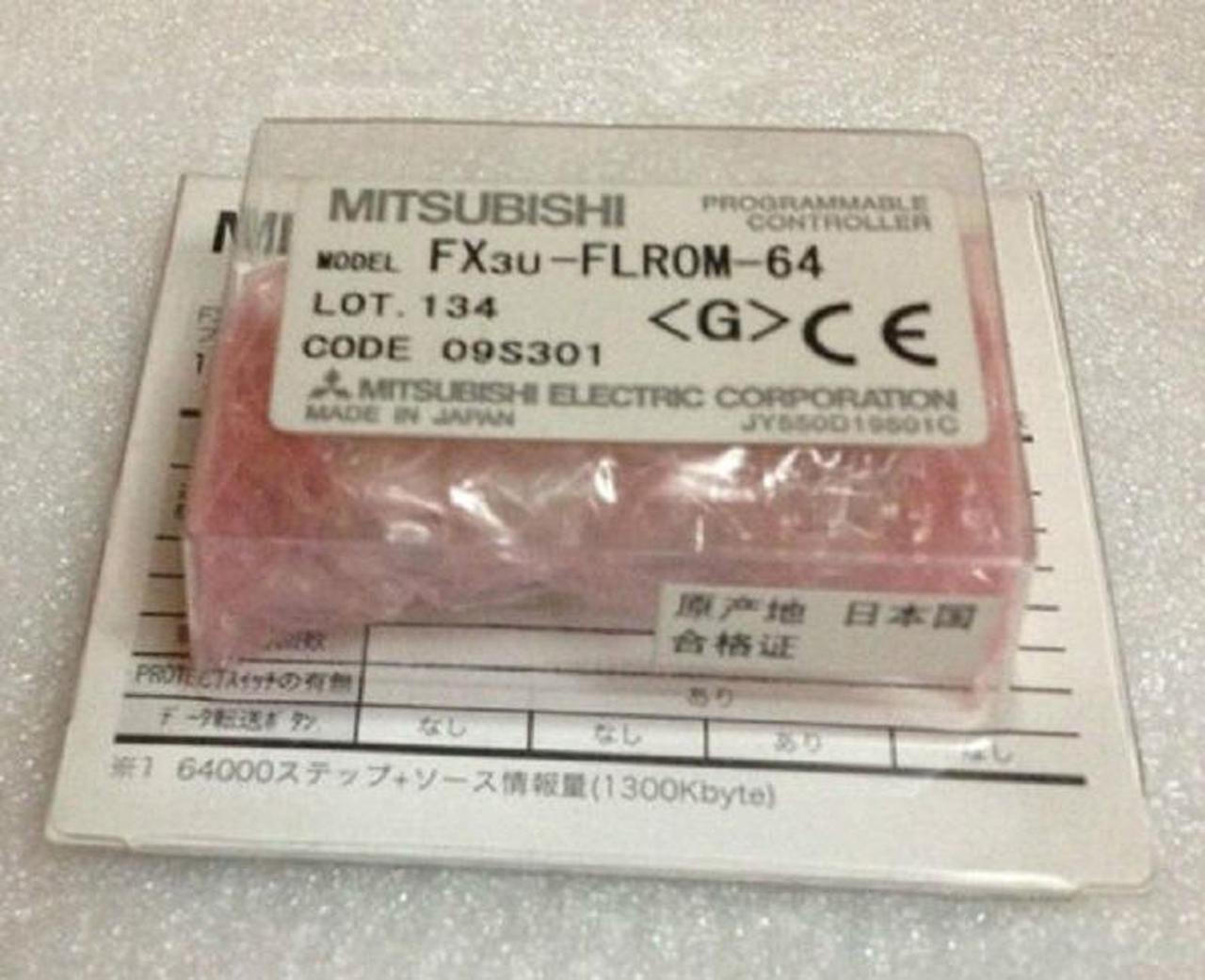 1PC Mitsubishi Series Memory Card FX3U-FLROM-64 New In Box Expedited Shipping