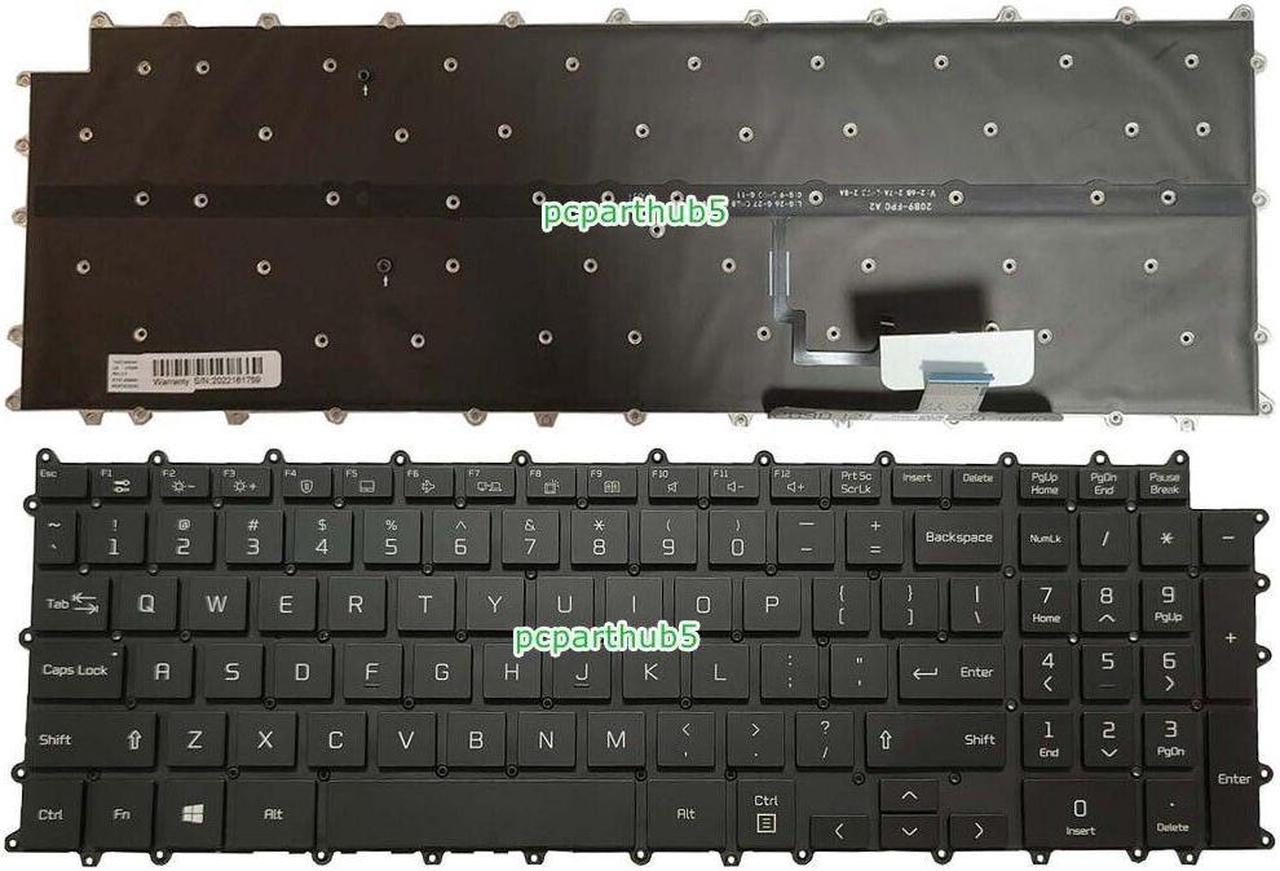 New  For  LG Gram 17Z90P 17Z90PE 17Z90P-G 17Z90P-K 17Z90P-N 17Z95P Keyboard US Backlit