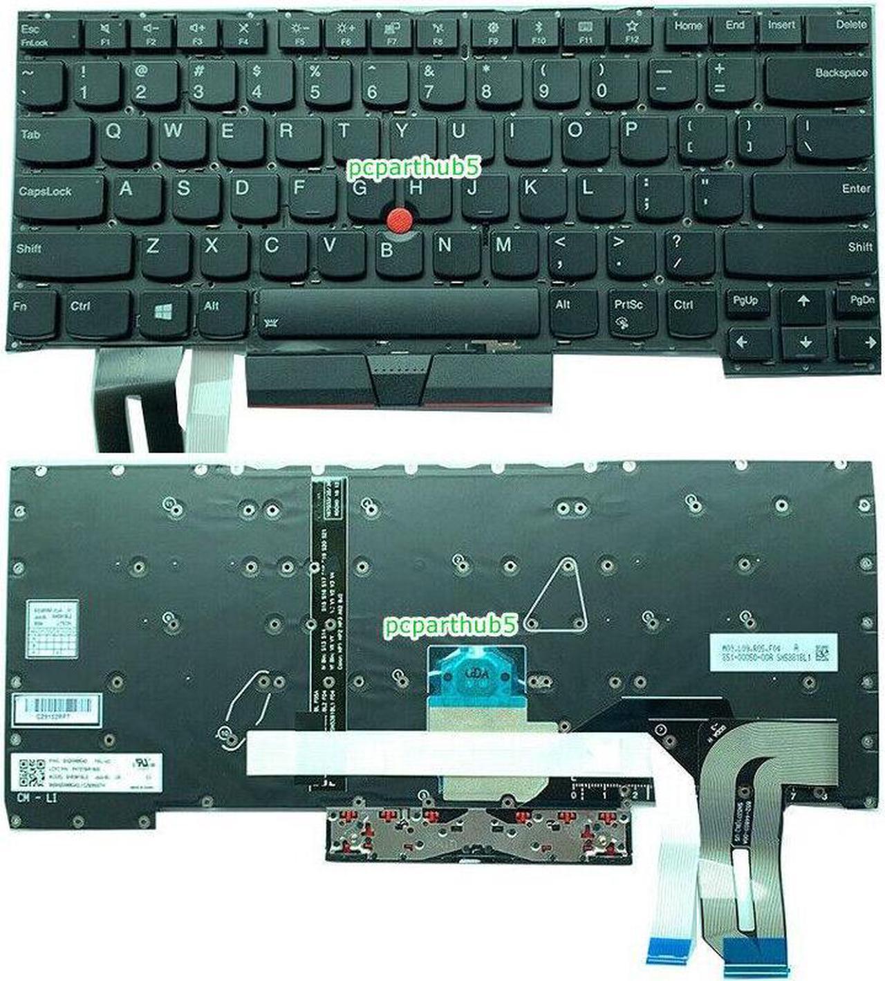 New For Lenovo ThinkPad P1 X1 Extreme Gen 1 Gen 2 Keyboard US Black With Backlit