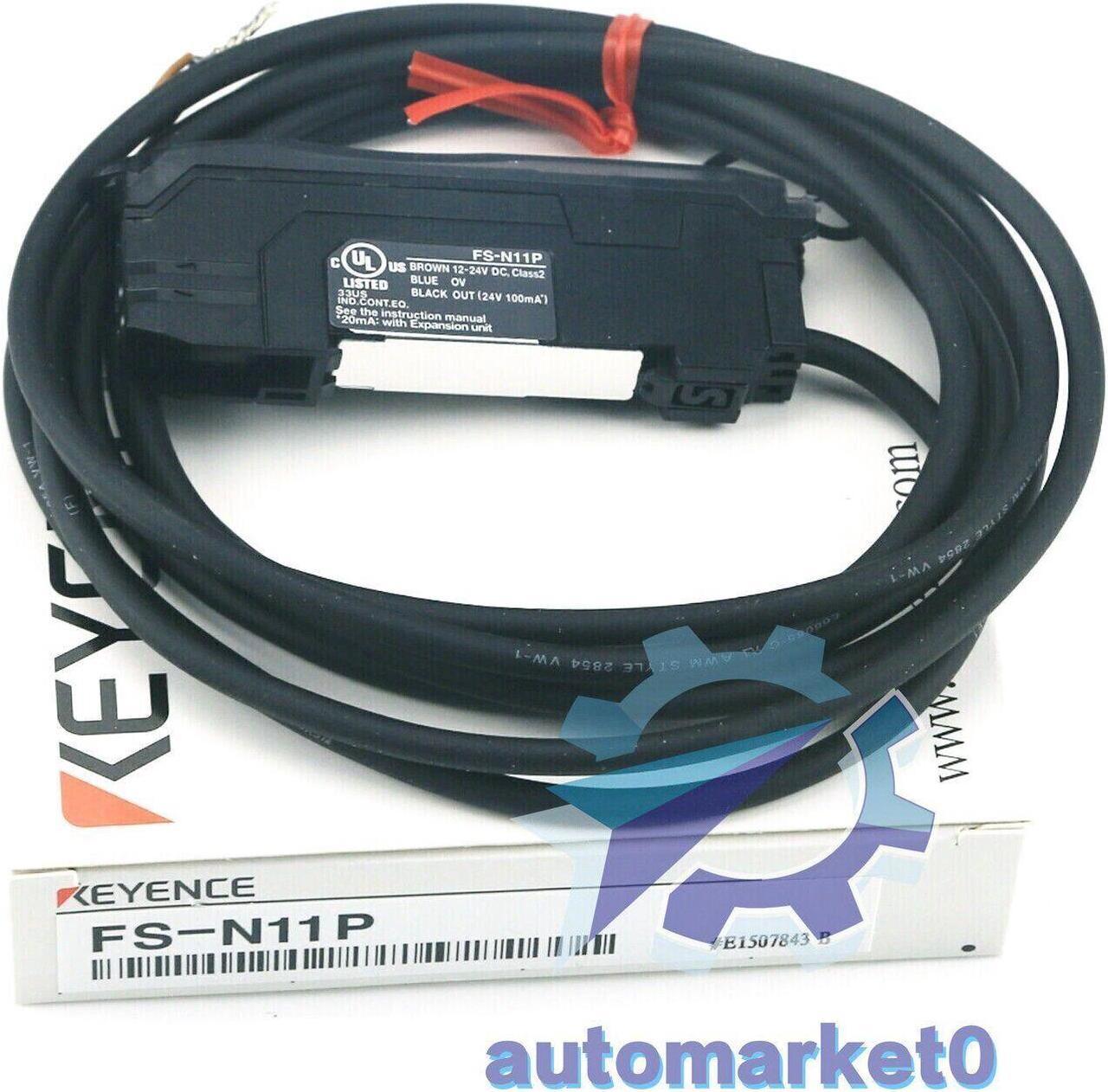 KEYENCE FS-N11P Fiber Optic Sensor FSN11P New In Box #S