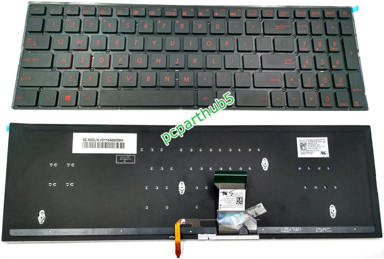 New For Asus ROG G501 G501J G501JW G501V G501VW G501JW-DS71 Keyboard US Backlit