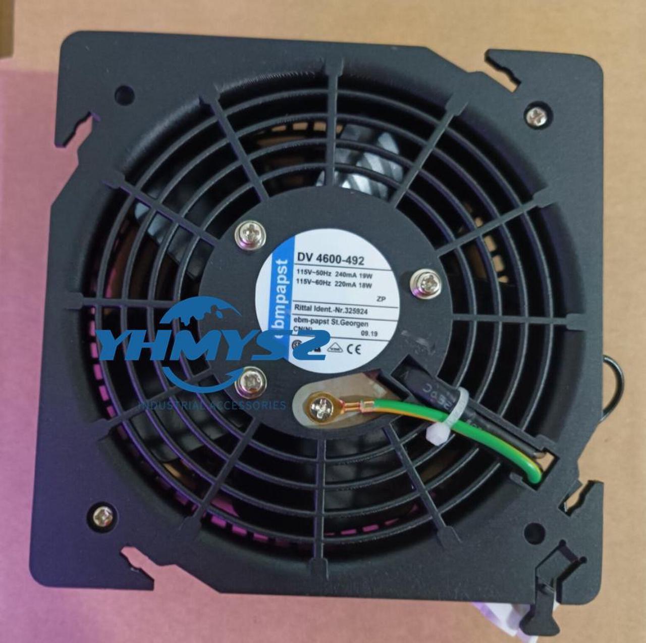 Latest box Original Empapst Cabinet Cooling Fan DV4600-492 AC 115V