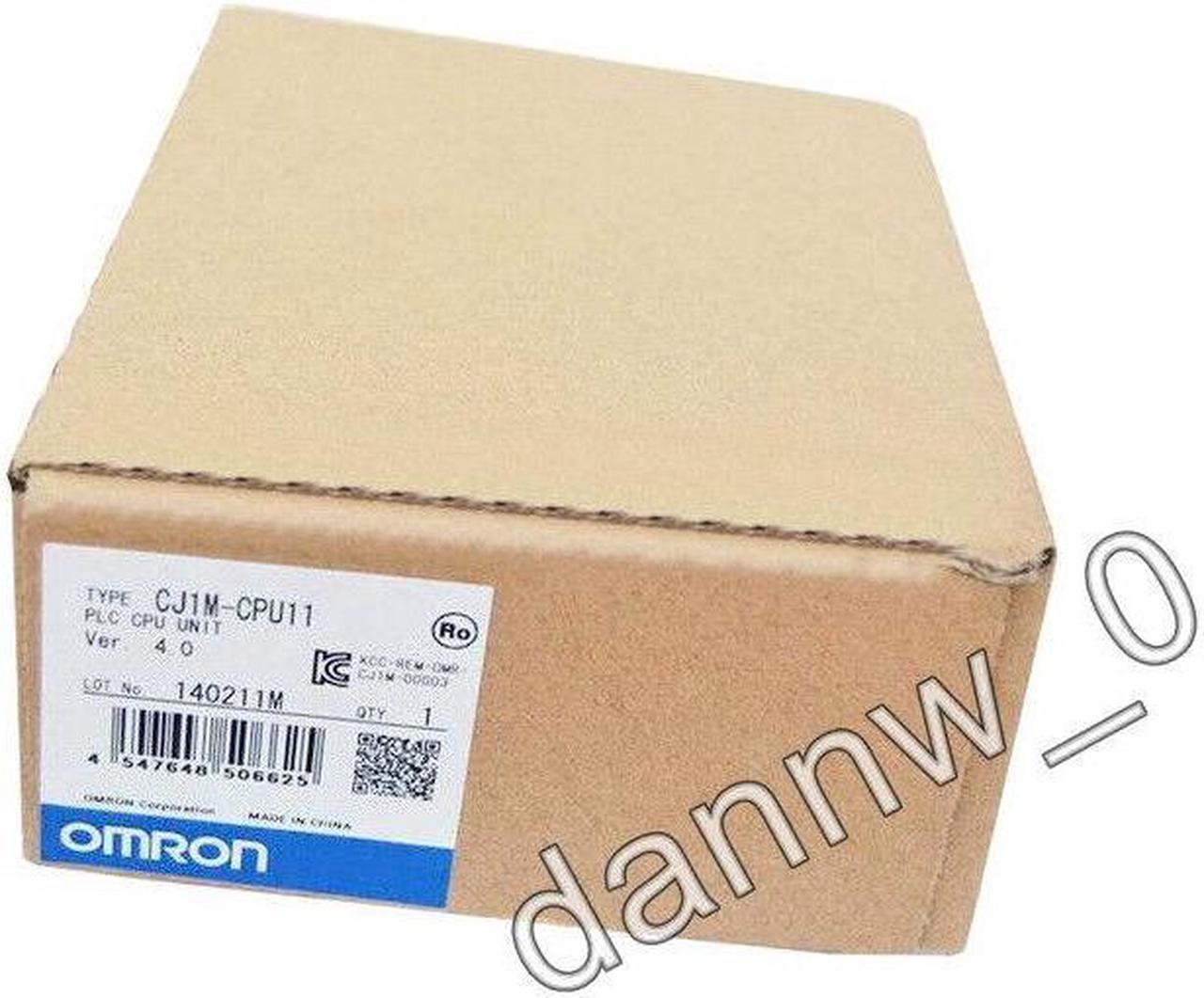 New In Box Omron CJ1M-CPU11 PLC Module #S