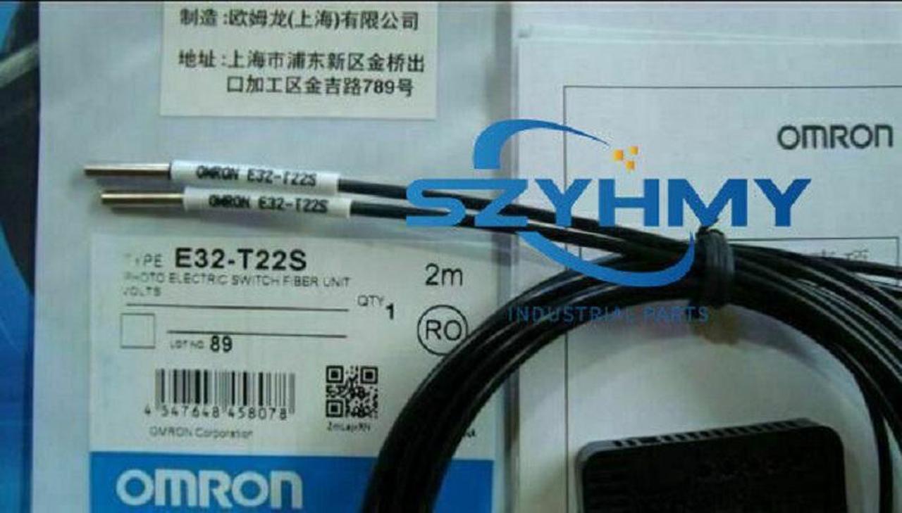 1PCS New Omron E32-T22S Photoelectric Switch Fiber Unit  E32T22S #S