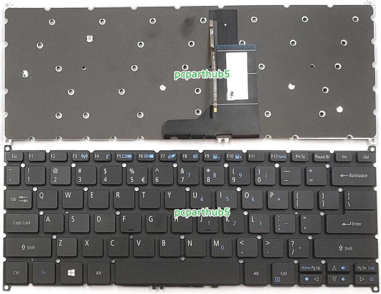 New For Acer Spin 5 SP513-51 SP513-51-39YZ SP513-51-7984 Laptop Keyboard US Backlit