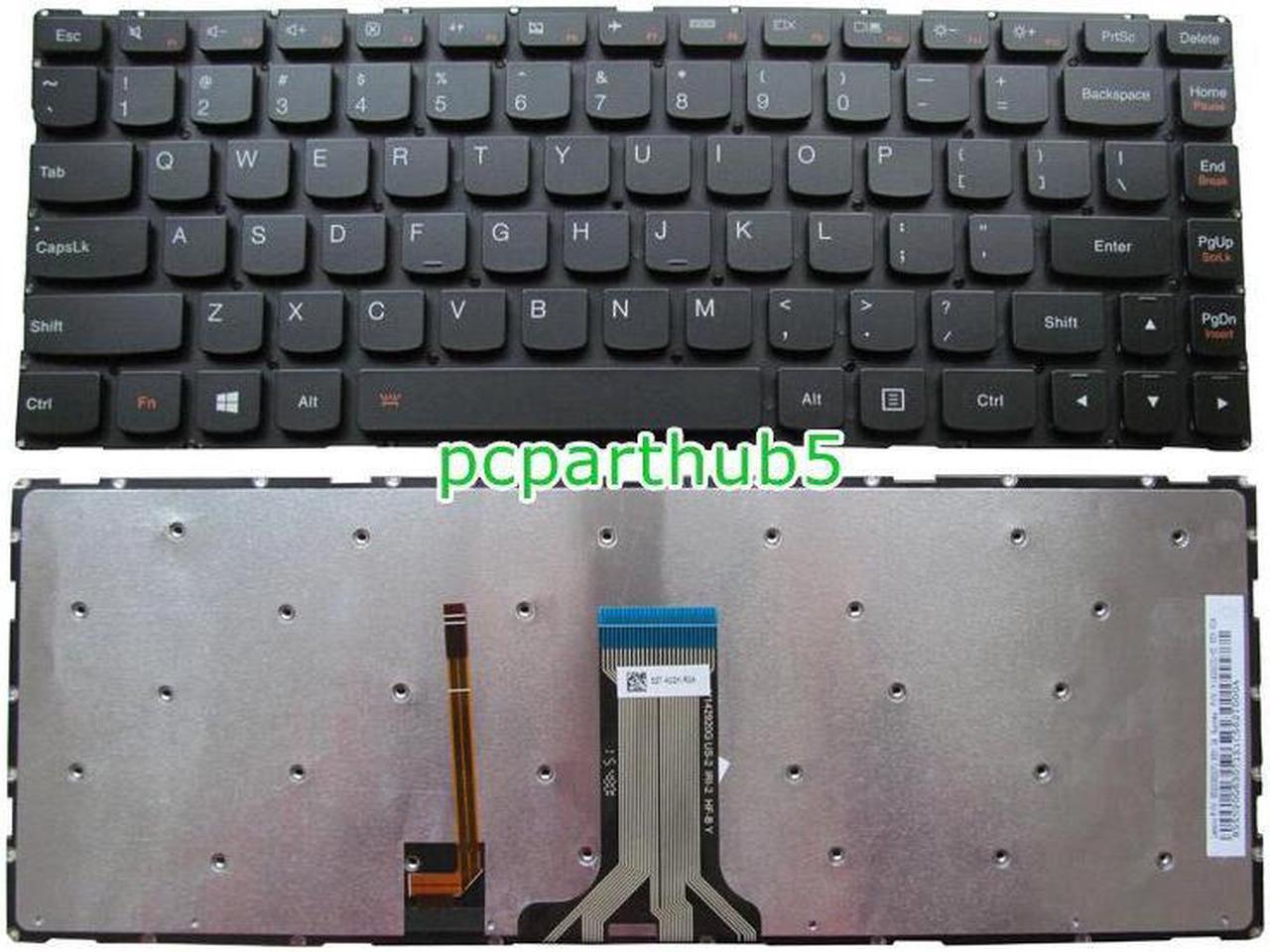 New For Lenovo Ideapad 100S-14IBR 300S-14ISK 500S-14ISK 510S-14 Keyboard US Backlit