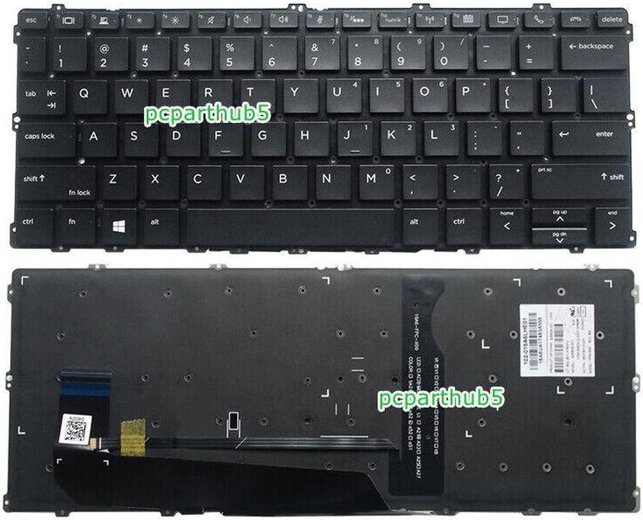 New For HP EliteBook 1030 G2 1030 G3 1030 G4 US Keyboard With Backlit 918018-001