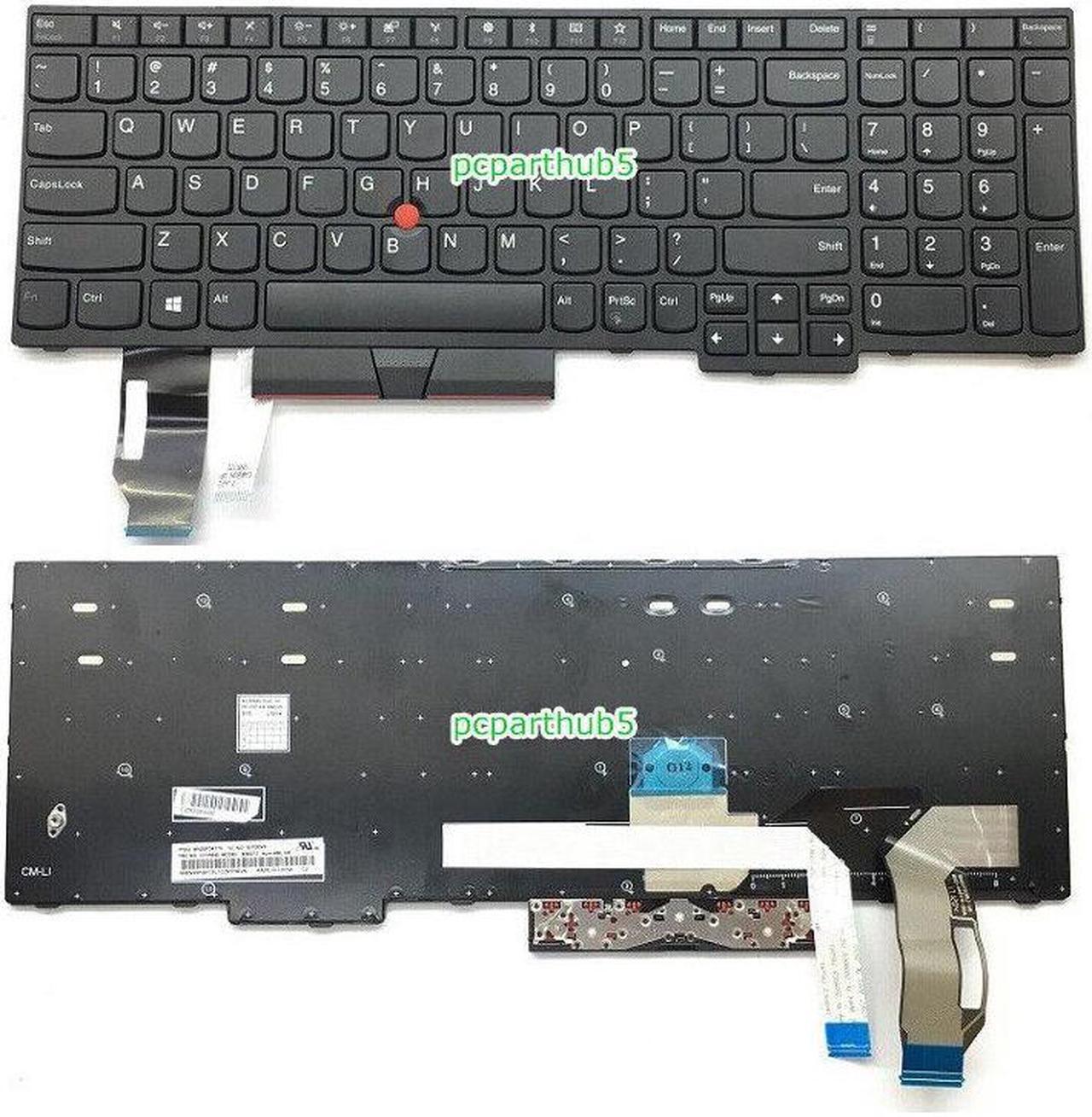 New For Lenovo ThinkPad P52 E580 E585 E590 L580 Series Laptop Keyboard US 01YP560