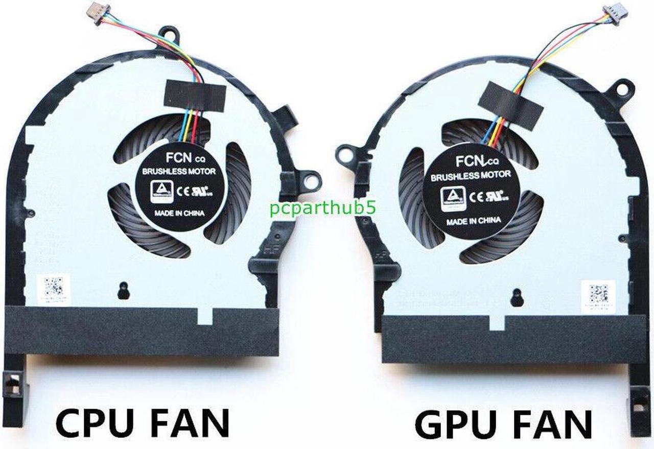 New CPU + GPU Cooling Fan For Asus TUF FX504 FX504GD FX504GM FX504GE FX80GD L&R