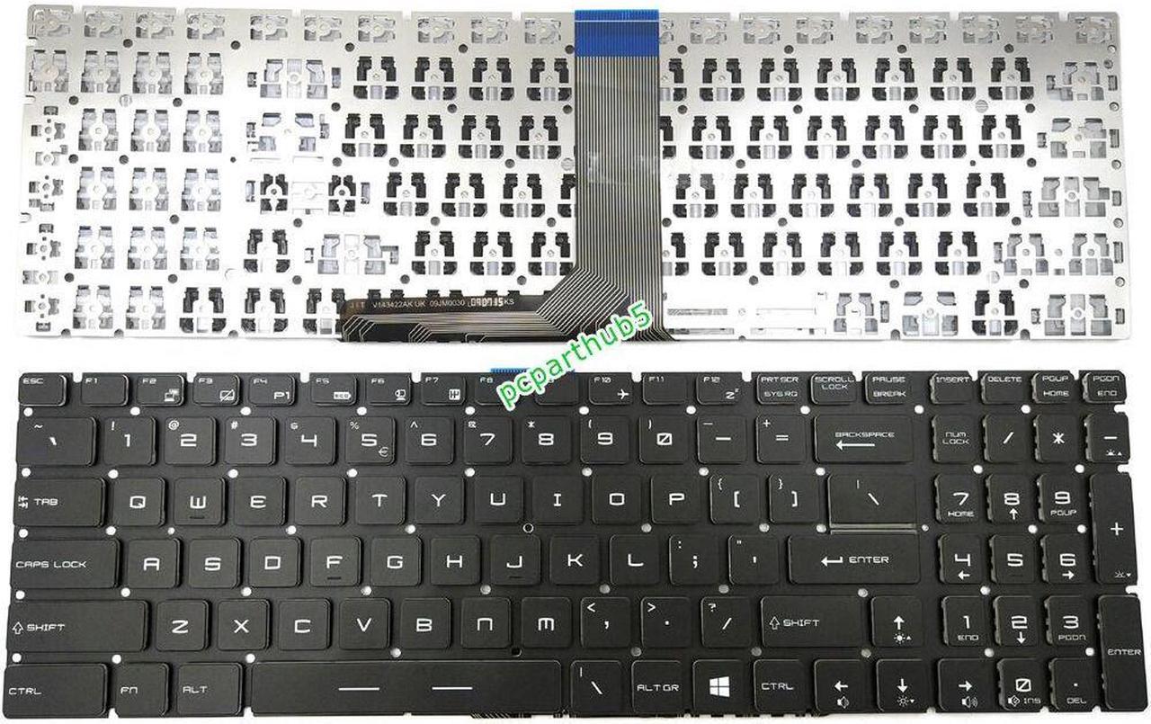 New For MSI GS60 GS70 GE62 GE72 GT72 MS-16J1 MS-16J2 MS-1781 Keyboard US No Backlit