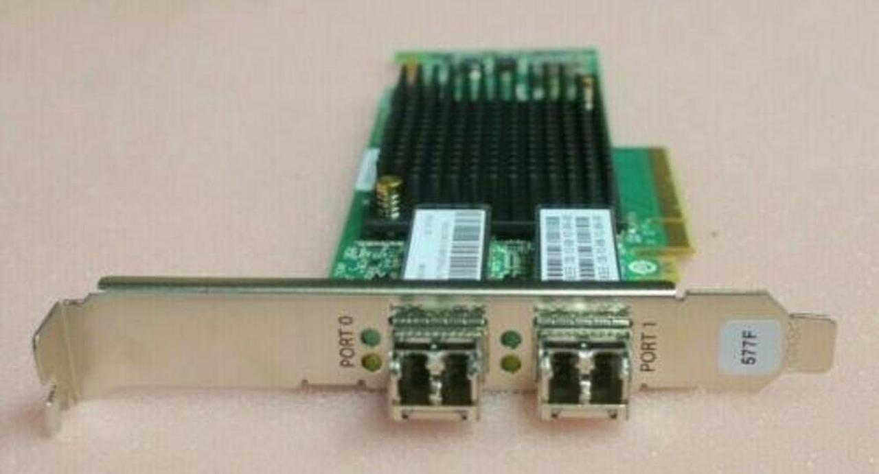 For IBM Emulex LPE16002 577F Dual Port 16Gb FC Network Adapter + 2x 16G SFP 00E3496