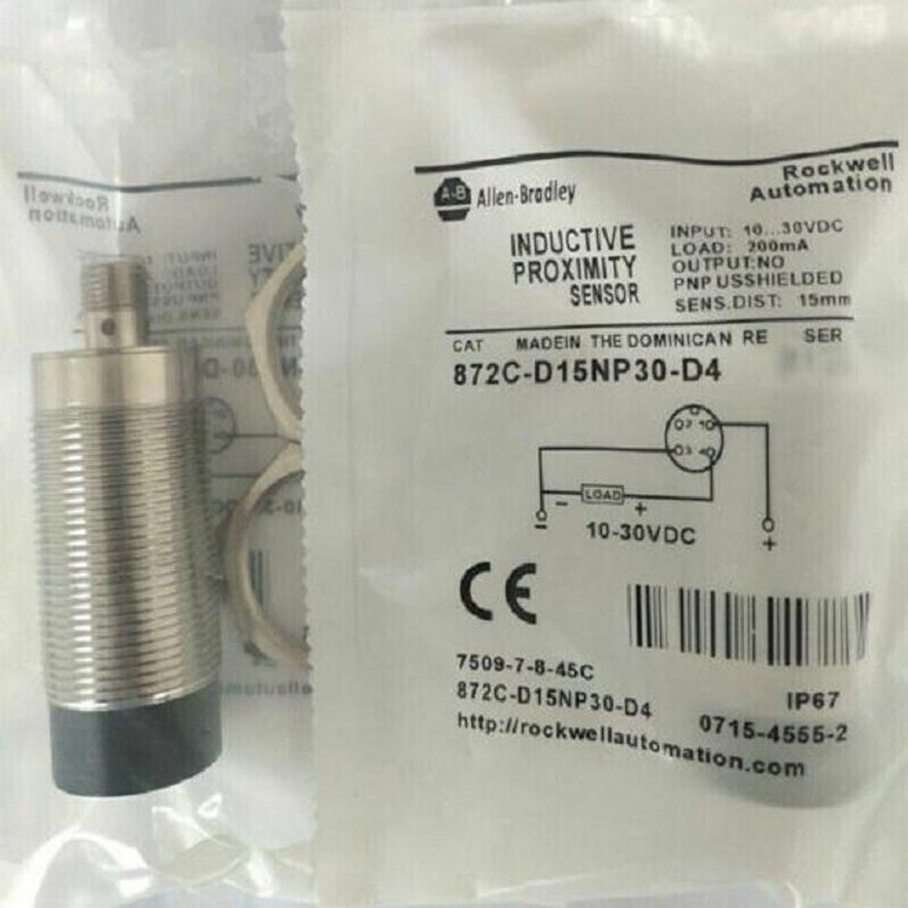 Allen Bradley 872C-D15NP30-D4 Proximity Switch