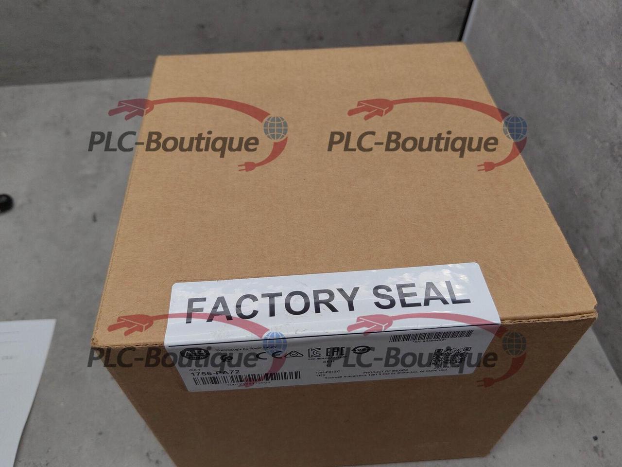 2022-2023 New Allen-Bradley 1756-PA72 AC Power Supply Module PLC free ship