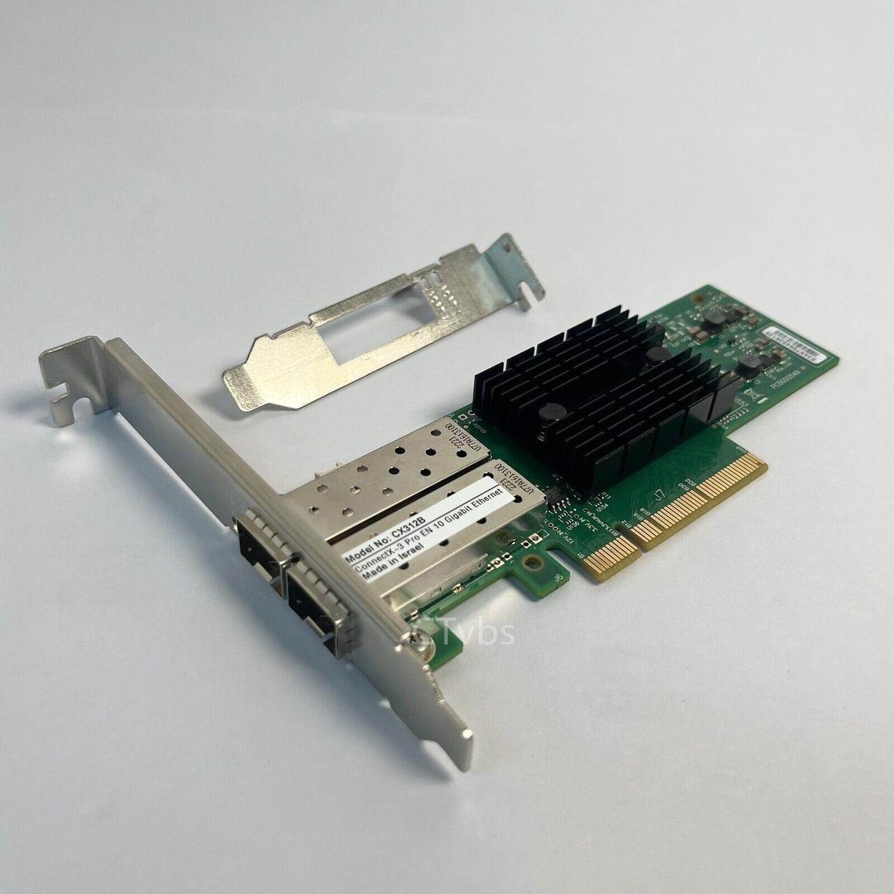 Mellanox MCX312B-XCCT CX312B ConnectX-3 EN Pro 10GbE SFP+ Dual-Port PCIe NIC