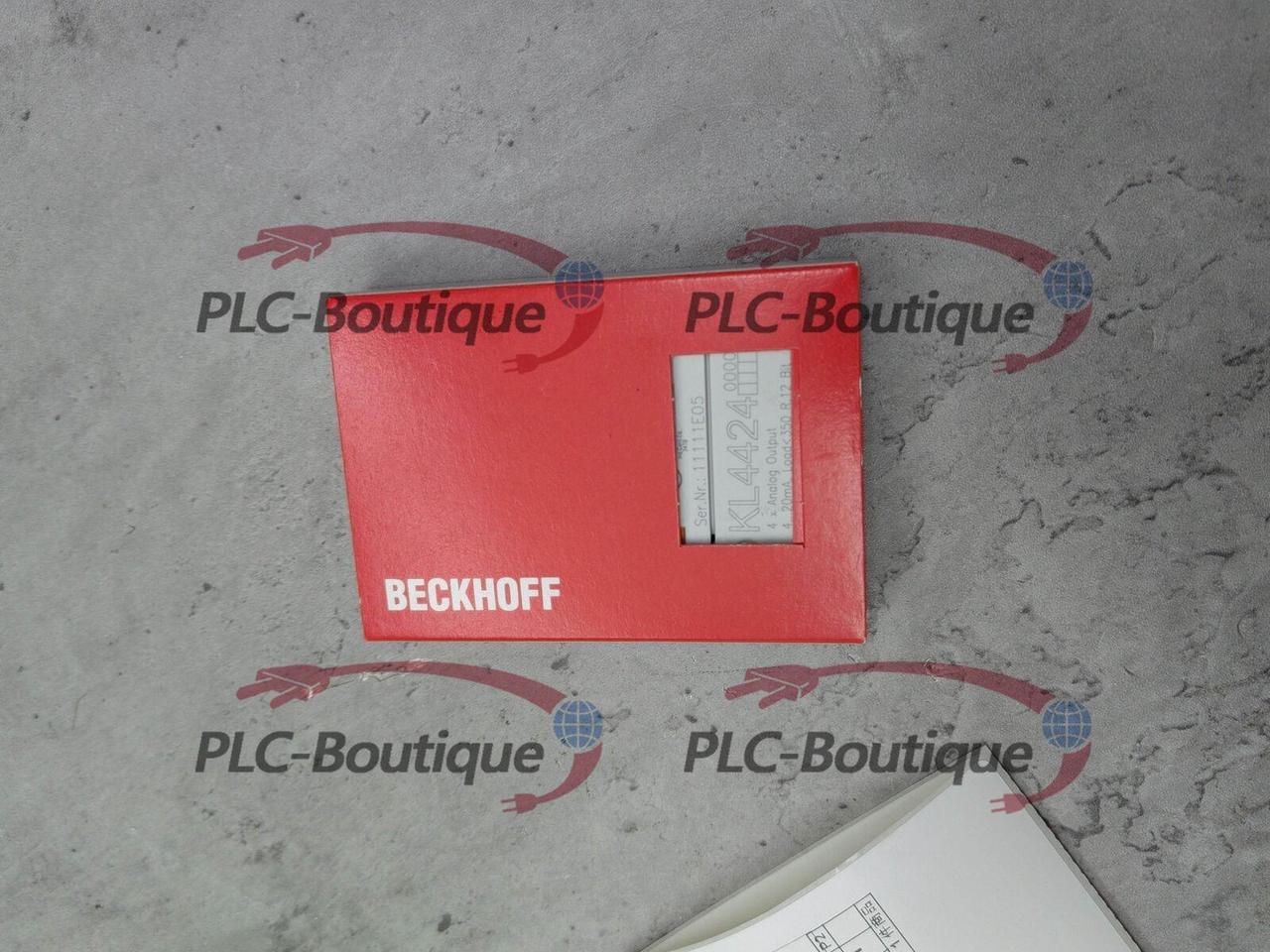 2022-2023 New In sealed Box Beckhoff KL4424 PLC Module KL 4424