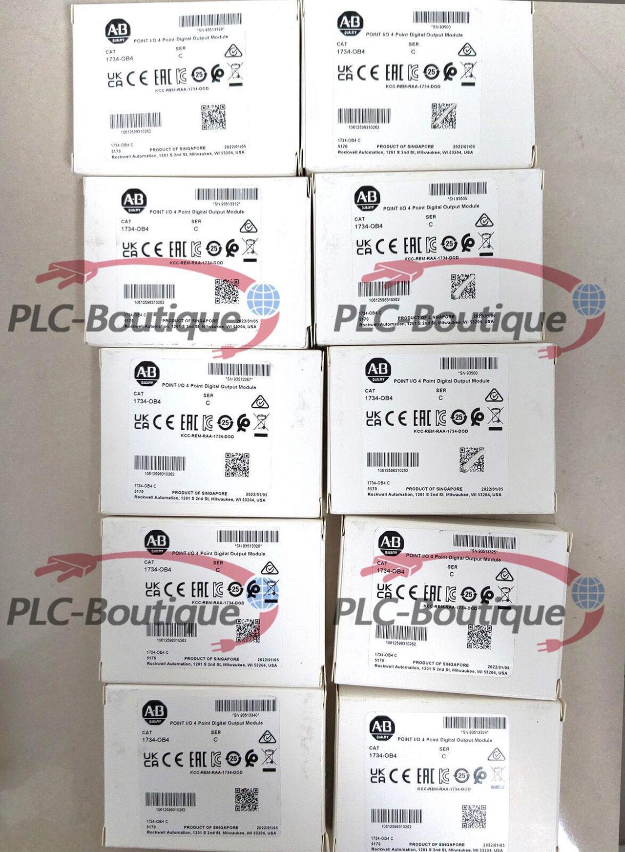 New Sealed Allen-Bradley 1734-OB4 24V Dc 4 Channel Source Output Module