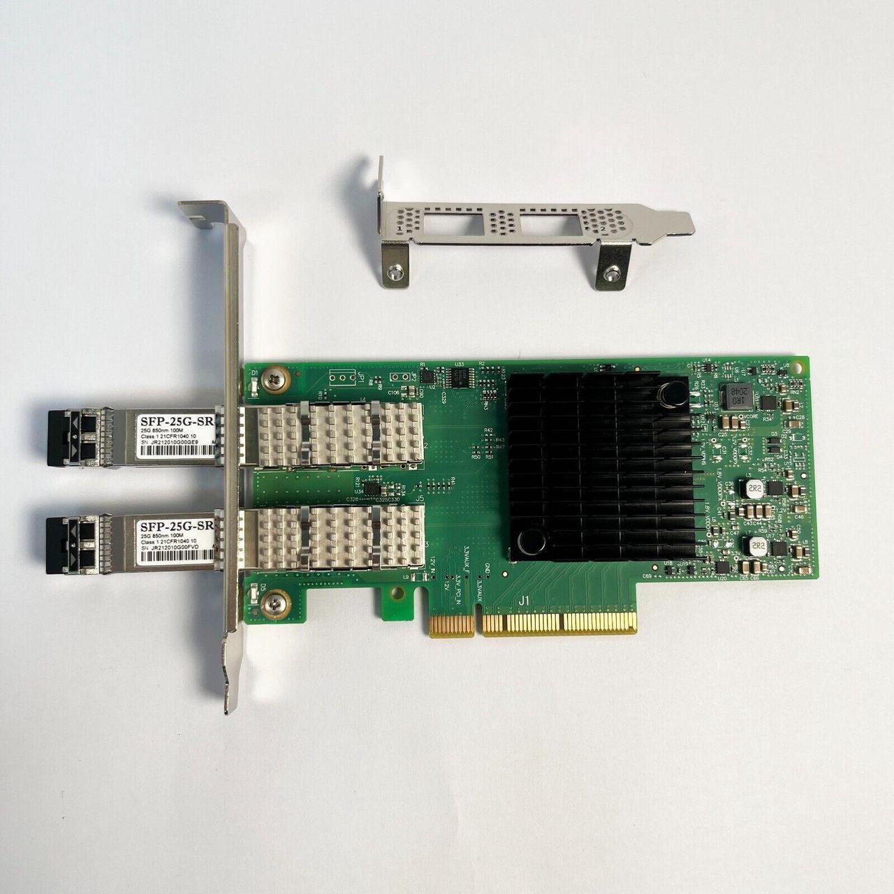 MCX4121A-ACAT CX4121A Mellanox ConnectX-4 Lx 25GbE SFP28 PCIe Ethernet Adapter