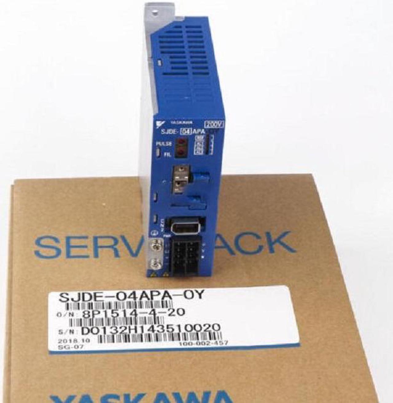 1PC New Yaskawa SJDE-04APA-OY Servo Drive In Box SJDE04APAOY Expedited Shipping