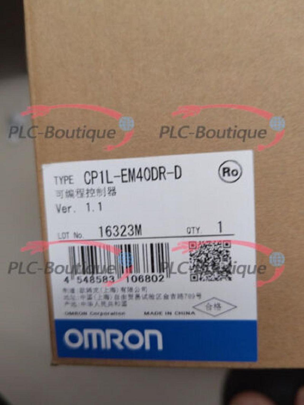 1PC New In Box Omron PLC CP1L-EM40DR-D CP1LEM40DRD