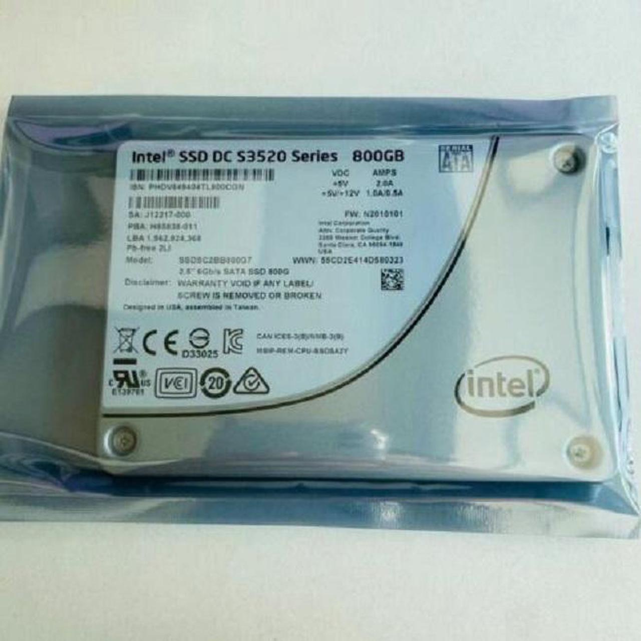 S3520 800GB SSD Solid State Drive SeriesSATA 800G SSD SSDSC2BB800G7