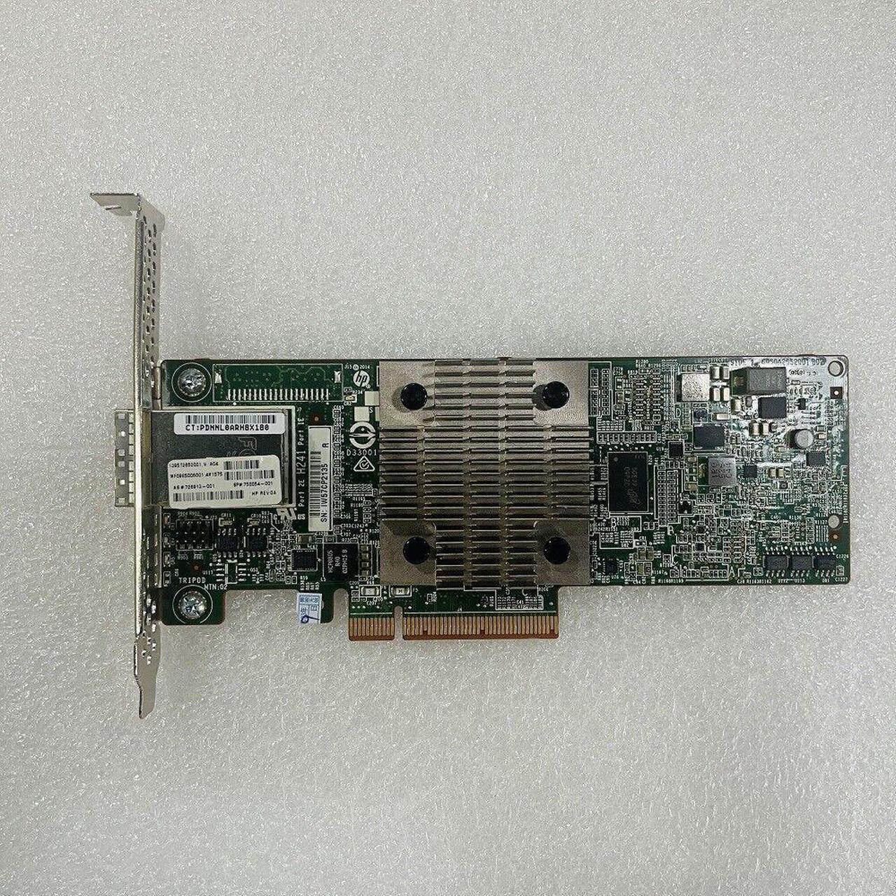 HPE H241 12Gb 2-ports External Smart Host Adapter Card 726911-B21 750054-001