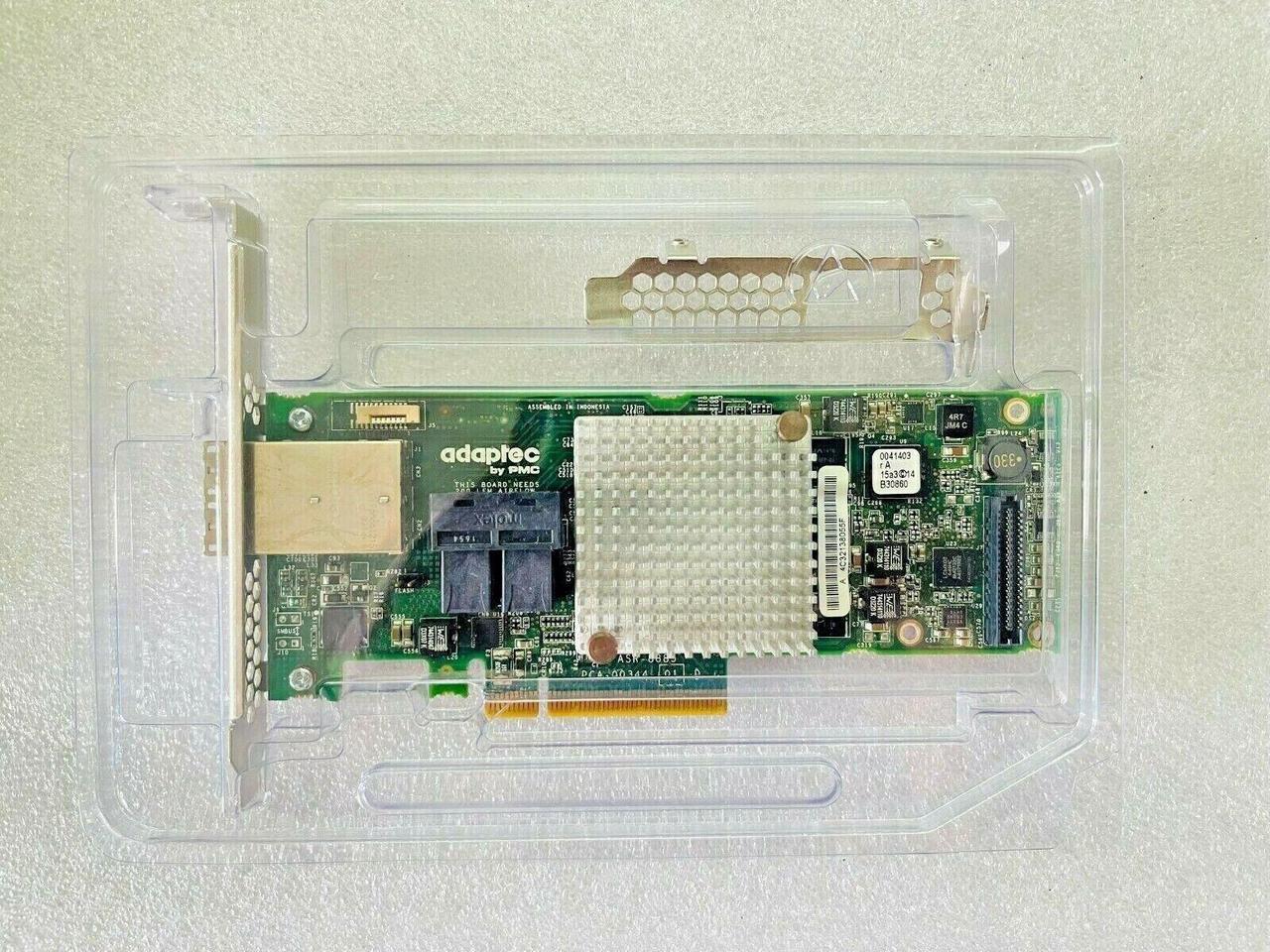 Adaptec 8885 2277000-R 24VP1 12Gb/s SAS SATA PCIe Raid Controller Card ASR-8885