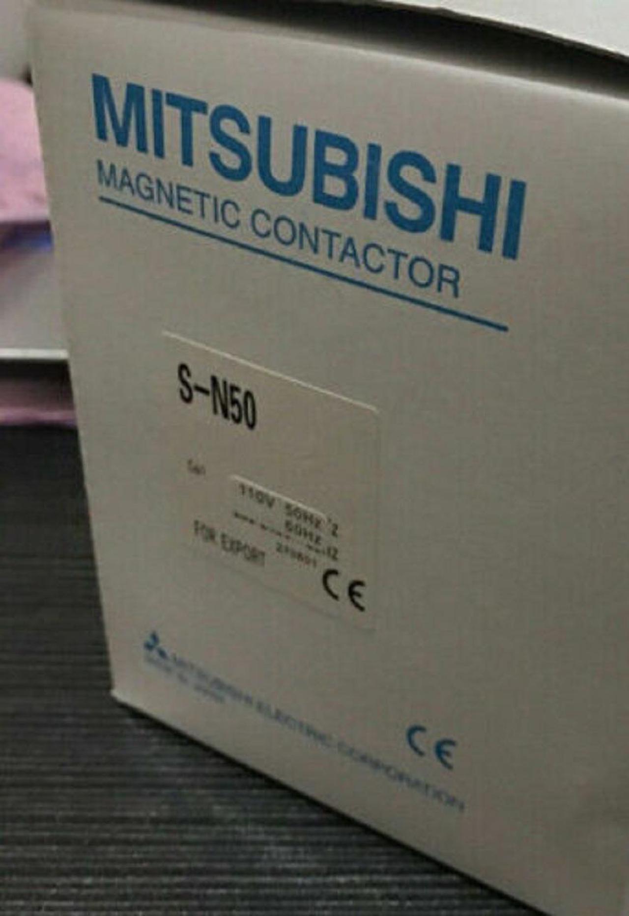 1PC New Mitsubishi S-N50 110V Magnetic Contactor In Box  SN50