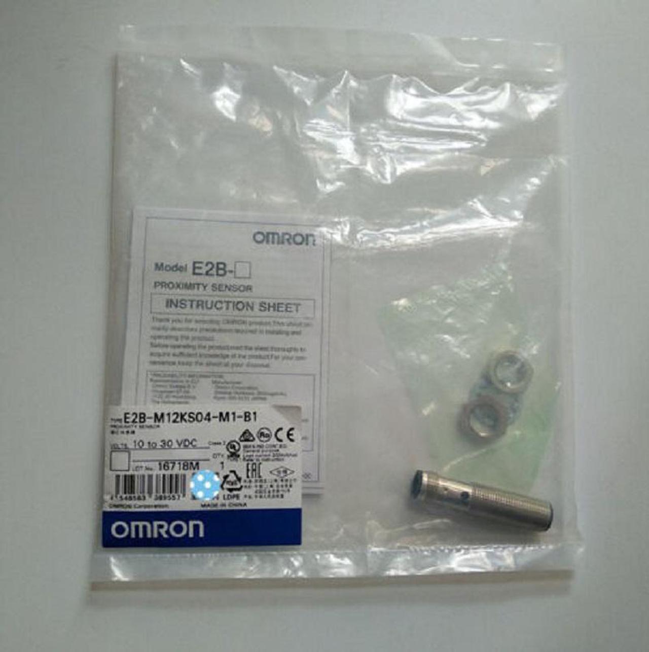 1PC New Omron E2B-M12KS04-M1-B1 Proximity Sensor E2BM12KS04M1B1