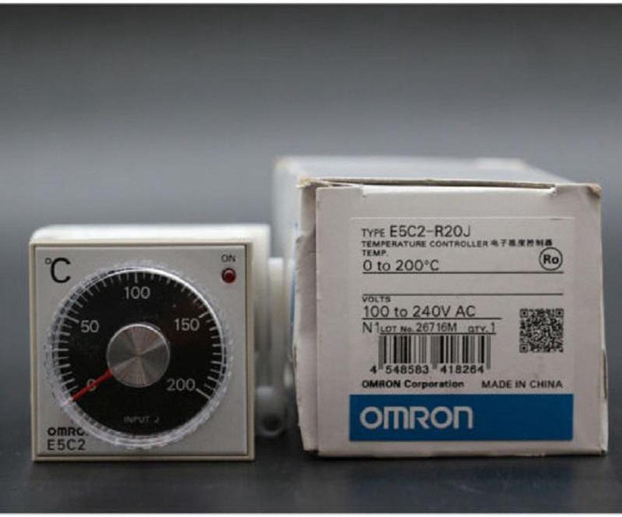 1PC New Omron E5C2-R20J Temperature Controller E5C2R20J In Box