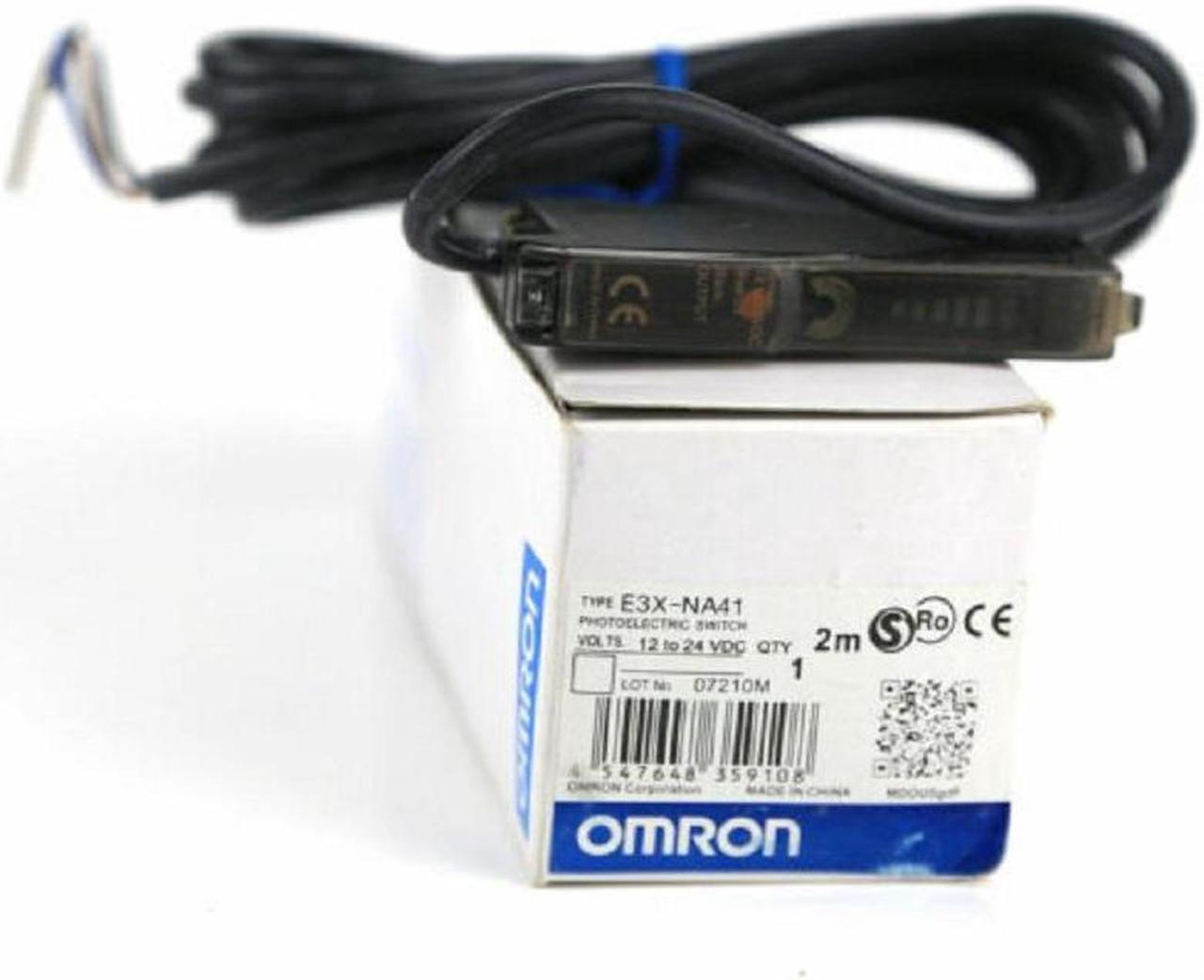 1PC New Omron E3X-NA41 Optical Fiber Sensor Switch E3XNA41 In Box