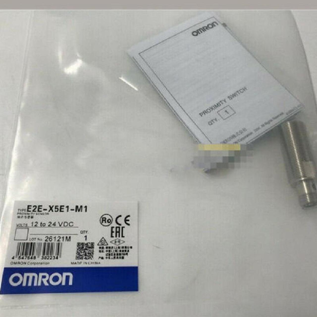 1PC New Omron E2E-X5E1-M1 Proximity Sensor E2EX5E1M1 In Box