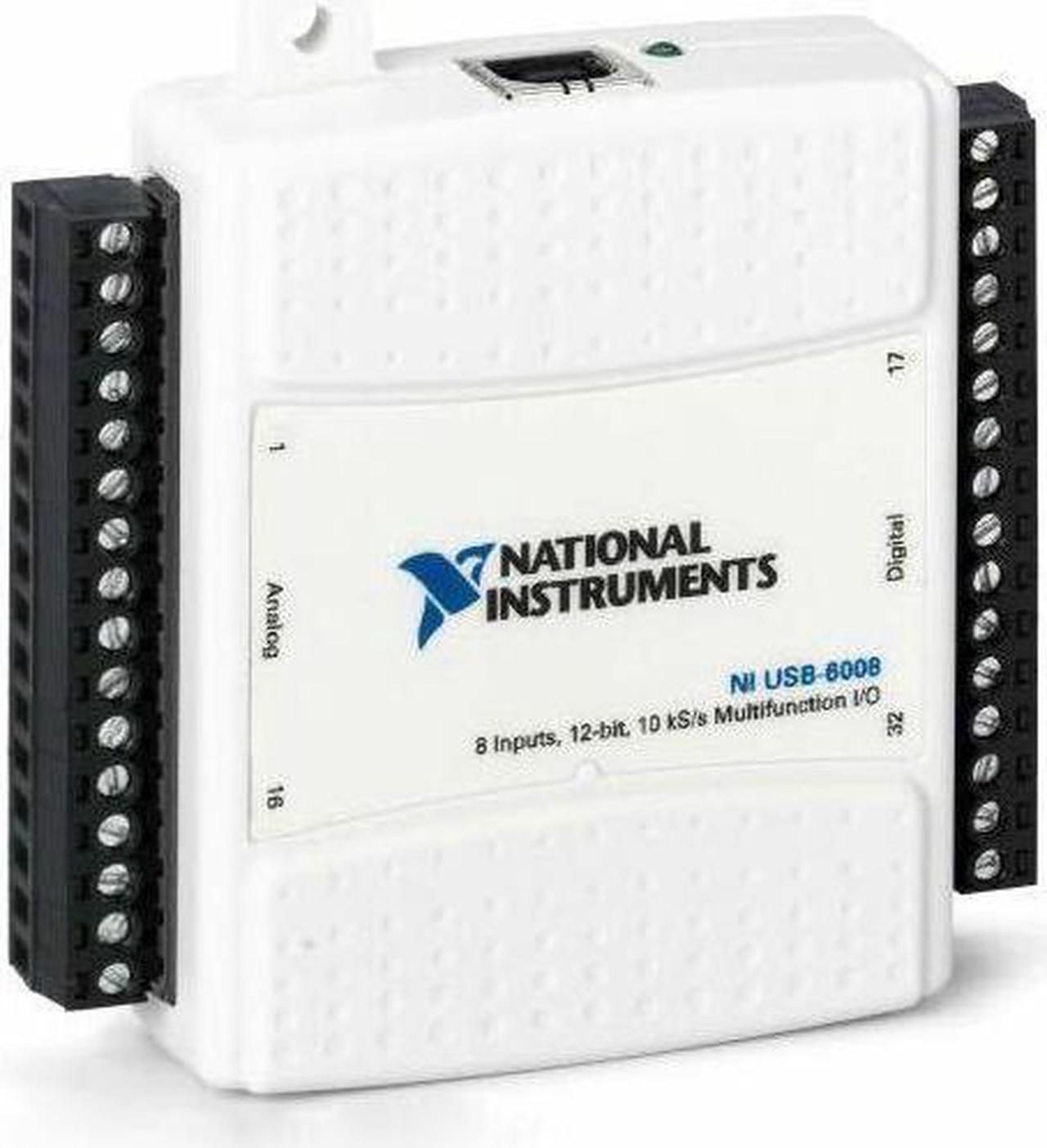 National Instruments USB-6008 Data Acquisition Card NI DAQ, Multifunction in box