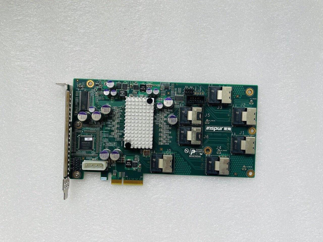 Inspur 5280m3 24 Bay SAS expansion card YZCA-00069-101 expansion board 24 port