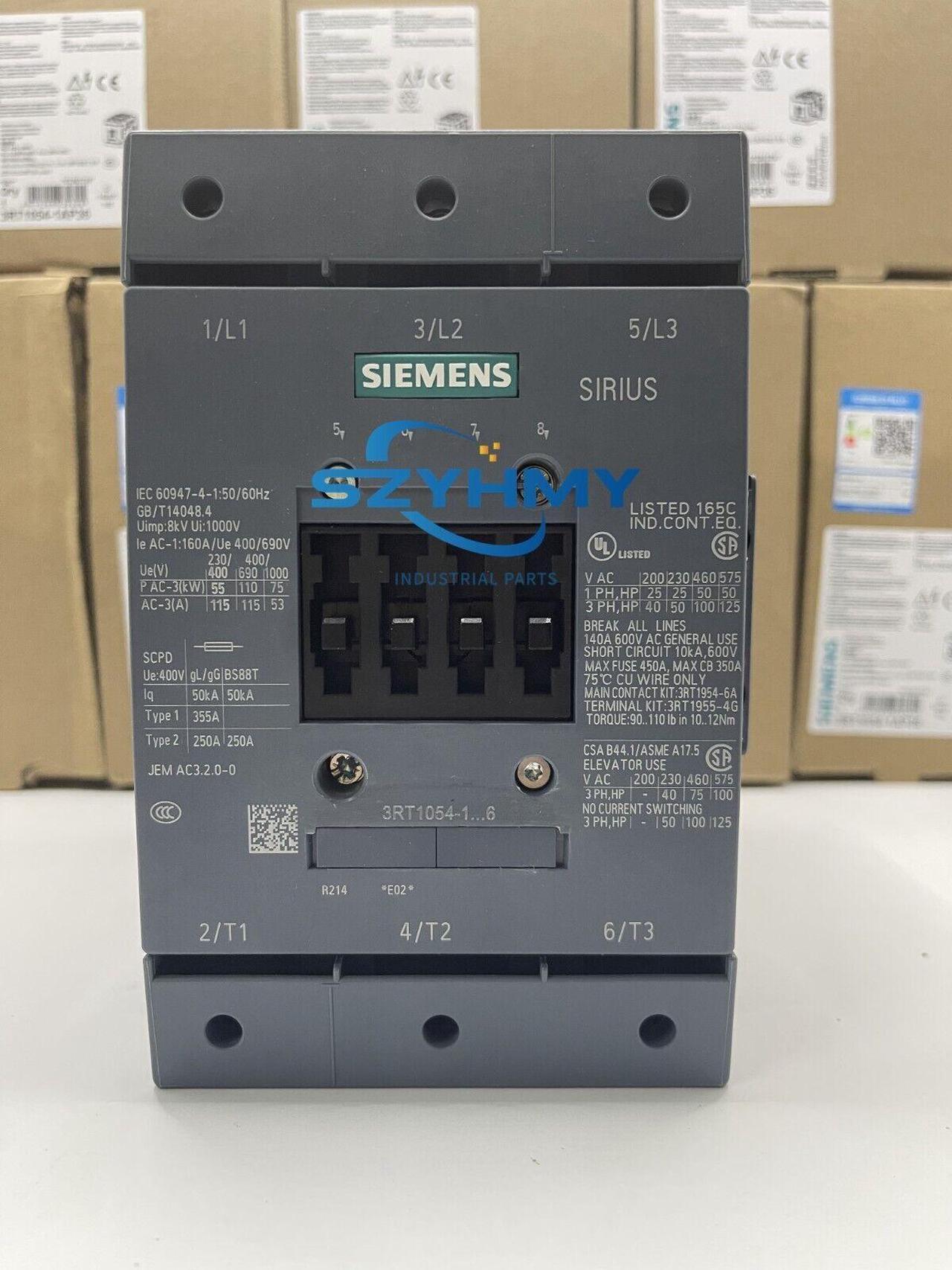 New Siemens 3RT1054-1AP36 contactor quick delivery