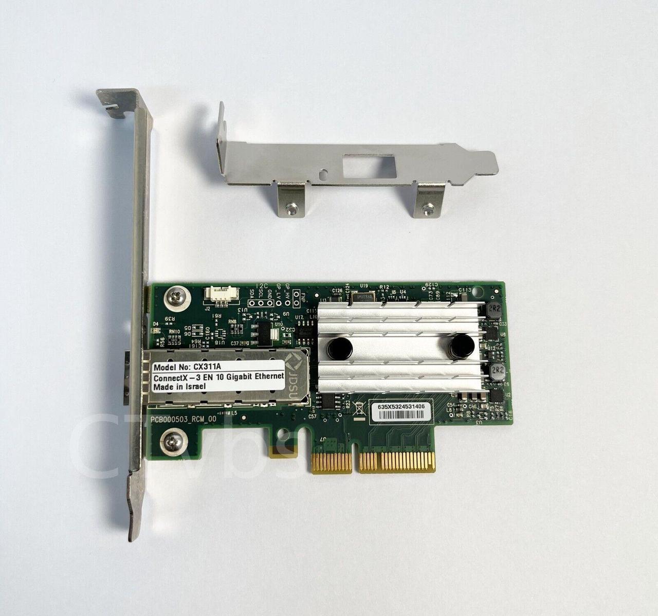 Mellanox MCX311A-XCAT CX311A ConnectX-3 10G Ethernet 10GbE SFP+ PCIe NIC Adapter