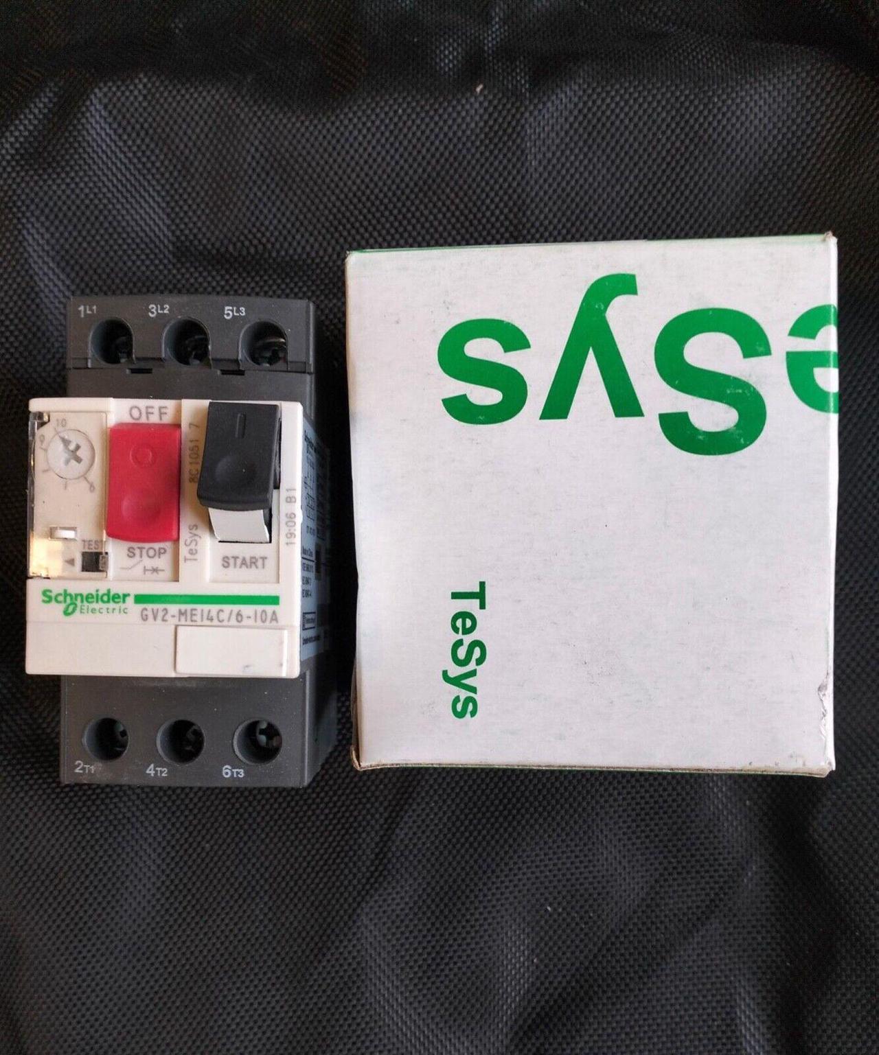 New In Box FIT Schneider GV2ME14C 6-10A Circuit Breakers