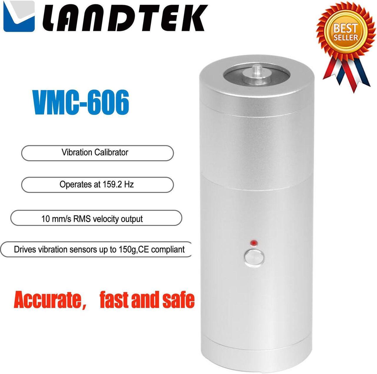 LANDTEK VMC-606 Vibration Calibrator Handheld Shaker Check-ing KD