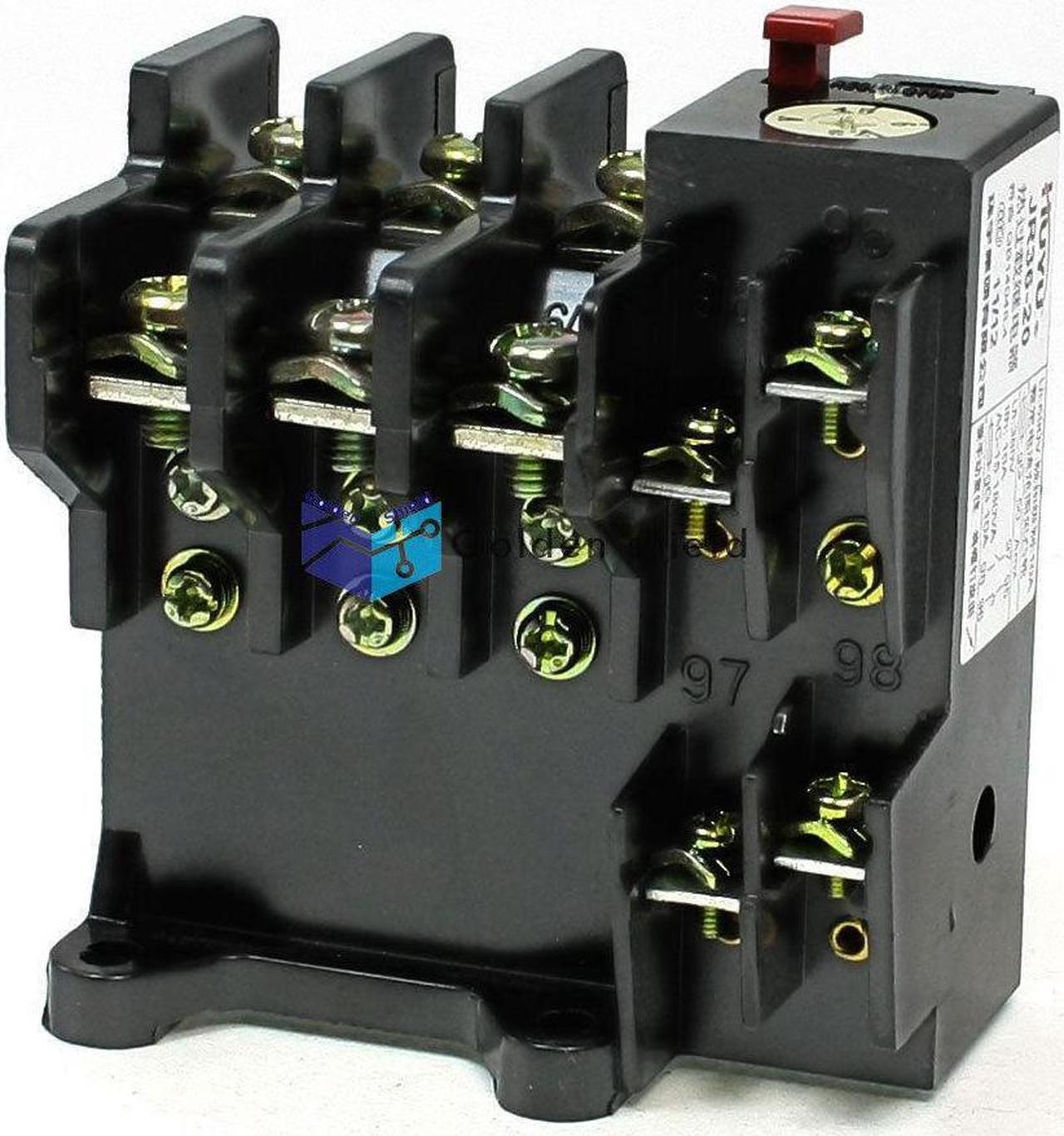 JR36-20 3 Phase 1NO 1NC Range Electric Thermal Overload Relay 4.5-7.2AKd