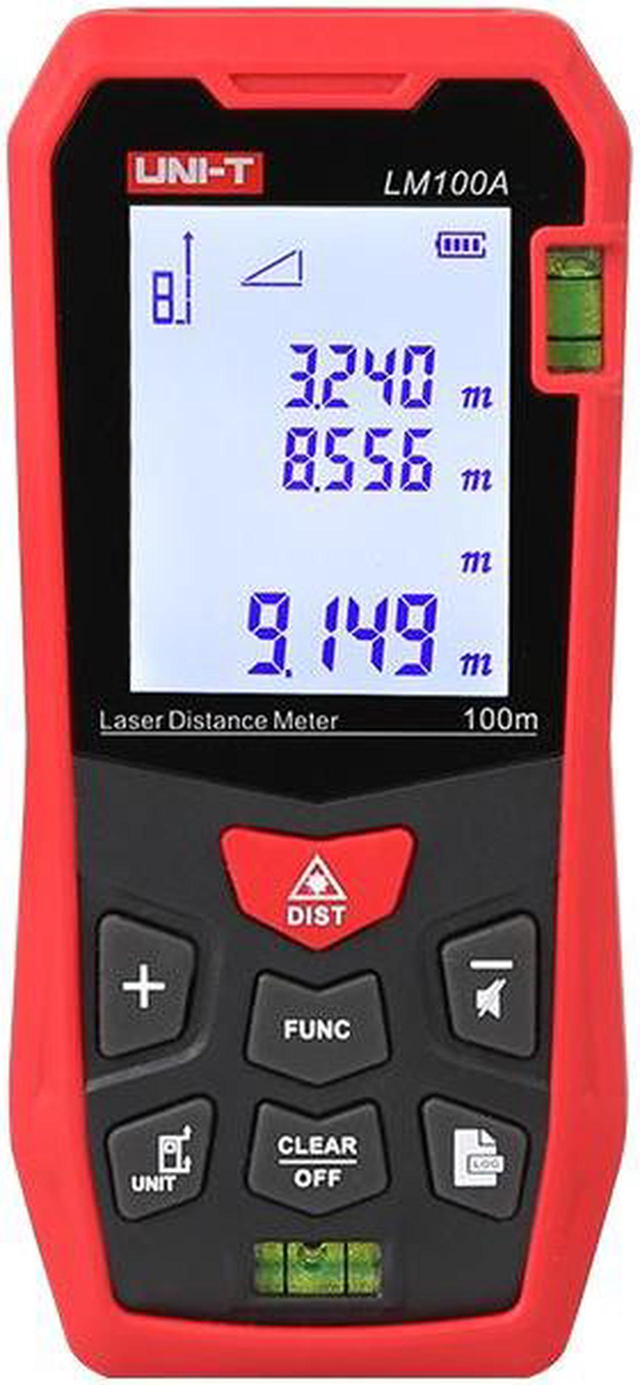 UNI-T LM100A Mini Laser Distance Meter Handheld Infrared Measuring Instrument K