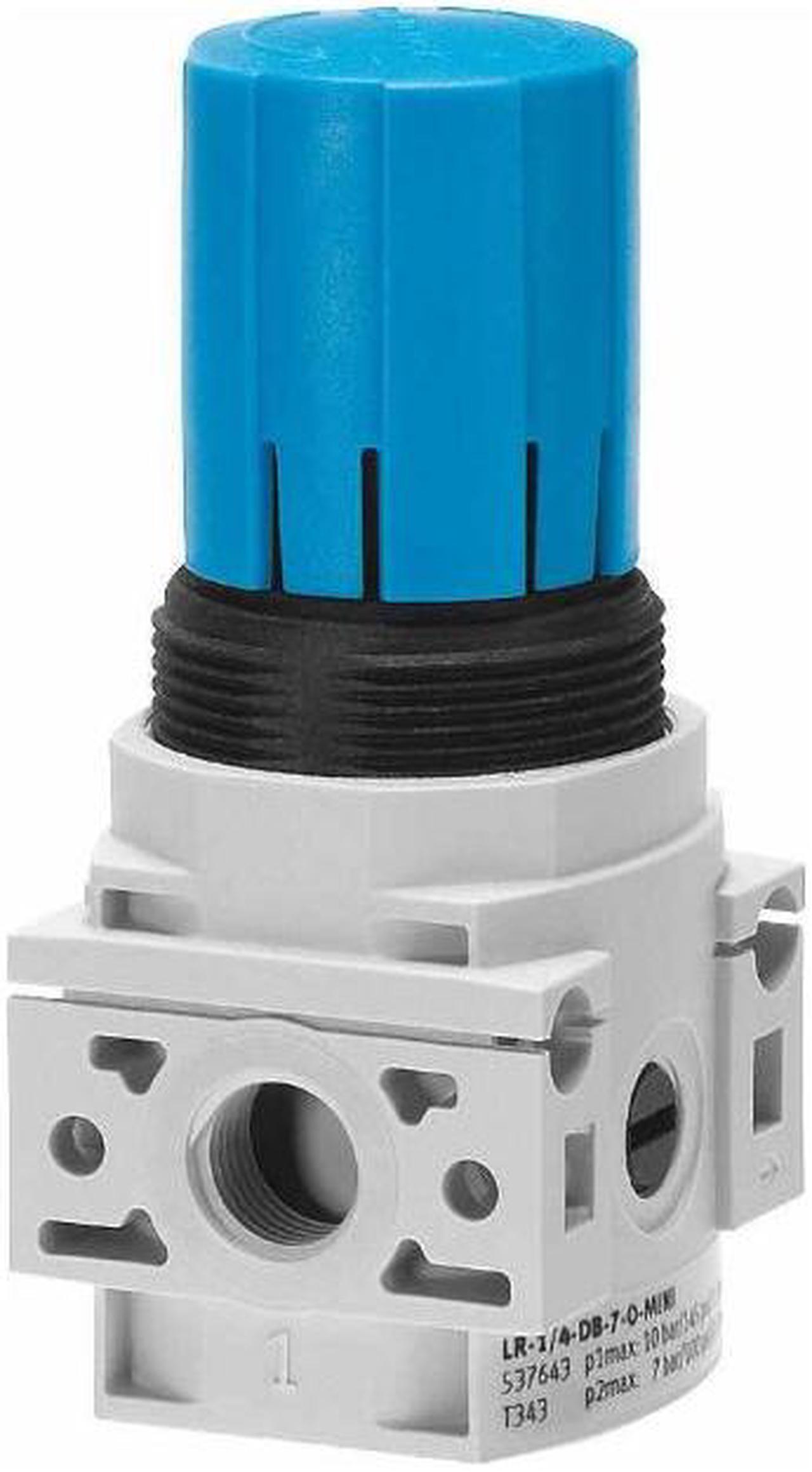 FESTO LR-1/4-DB-7-O-MINI 537643 Pressure Regulator NewKd