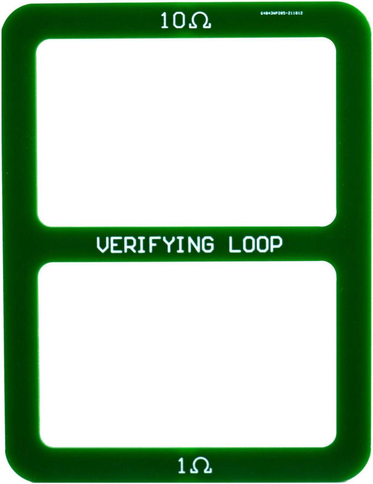 Verifying Loop For Clamp Earth Tester Ground Loop Resistance UT276A+,UT278A+ Kd