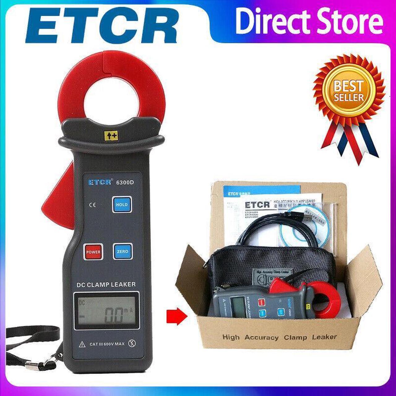 ETCR6300D DC Leaker Current Clamp MeterKd