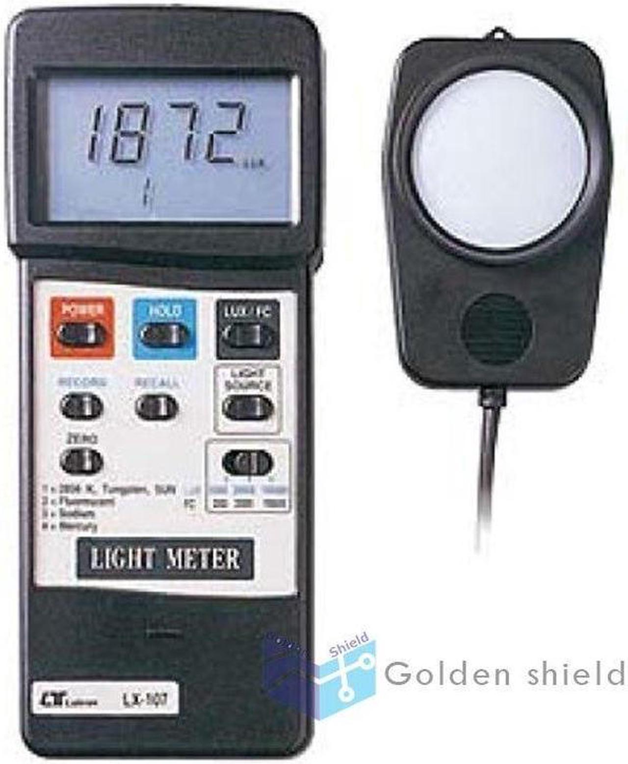 LX-107 Portable Digital Light Meter Lux luminometer Tester instrumen LUTRONKd